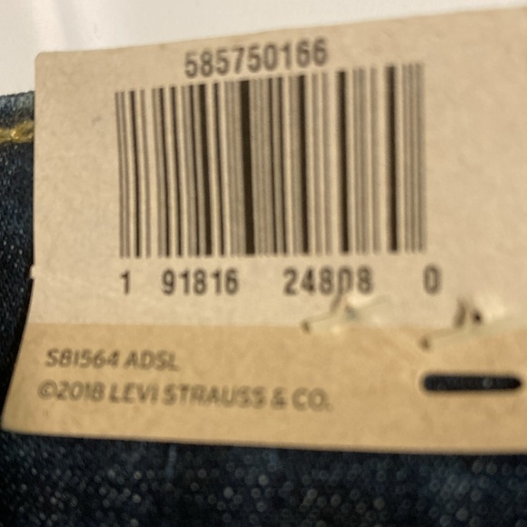 ⭐️⭐️ Levi's® Women's Mid-Rise Classic skinny Jeans NWT 18 - Picture 7 of 11
